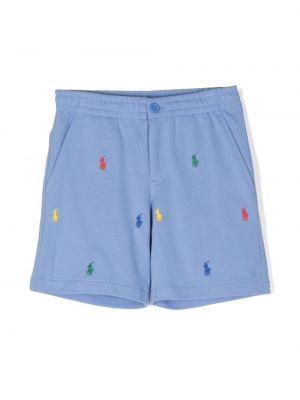 Shorts för tjejer Ralph Lauren Kids blå