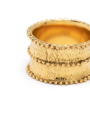 Oversized prsten Goossens zlatý