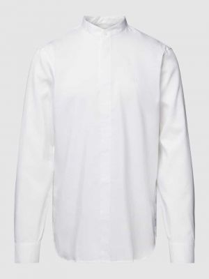 Koszula ze stójką Armani Exchange biała