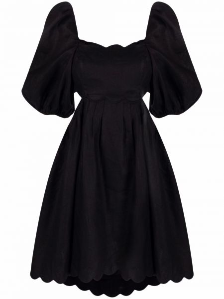 Mini vestido Zimmermann negro