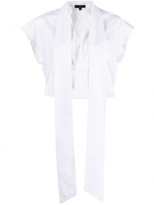 Памучна блуза Jejia бяло