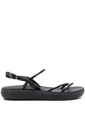 Slingback nauhalliset sandaalit Ancient Greek Sandals musta