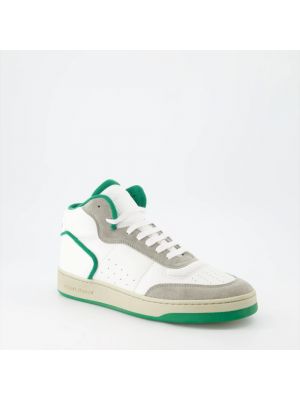 Sneakersy sznurowane Saint Laurent zielone