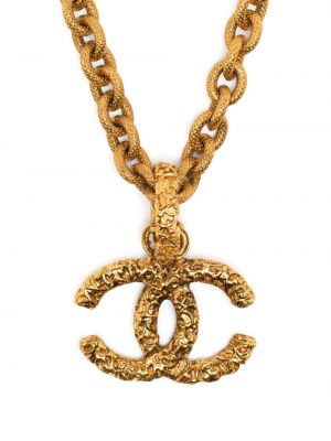 Chunky přívěsek Chanel Pre-owned zlatý