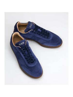 Sneakersy Tod's niebieskie