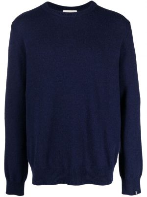 Sweter z kaszmiru Mackintosh niebieski