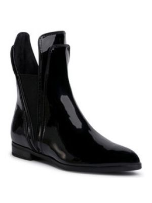 Černé kotníkové boty Eva Longoria