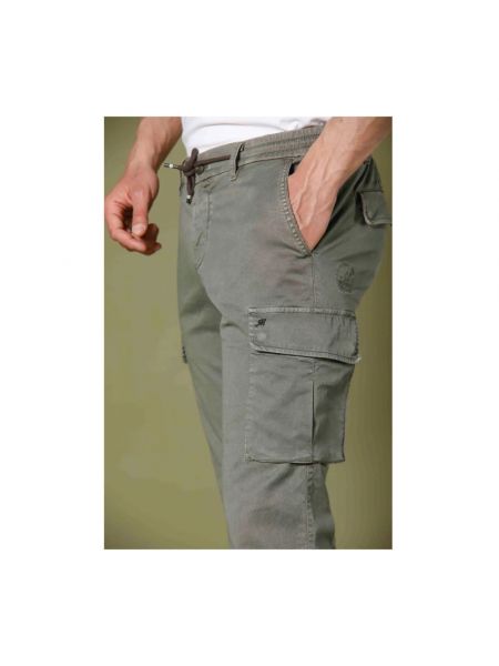 Pantalones cargo de algodón Mason's verde