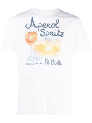 T-shirt Mc2 Saint Barth vit