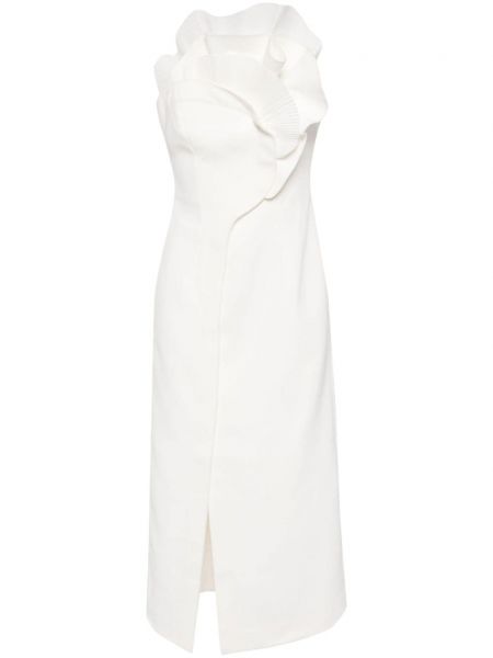 Права рокля Acler бяло