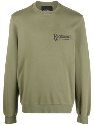 Sweatshirt aus baumwoll mit print John Richmond