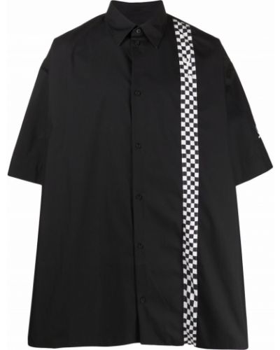 Camisa a cuadros Raf Simons X Fred Perry negro