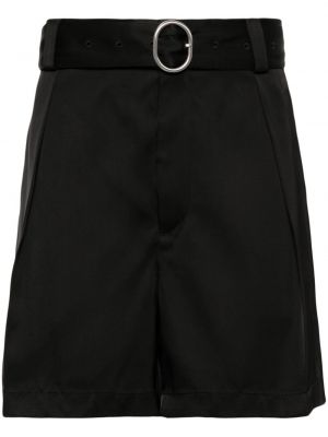 Shorts plissées Jil Sander noir