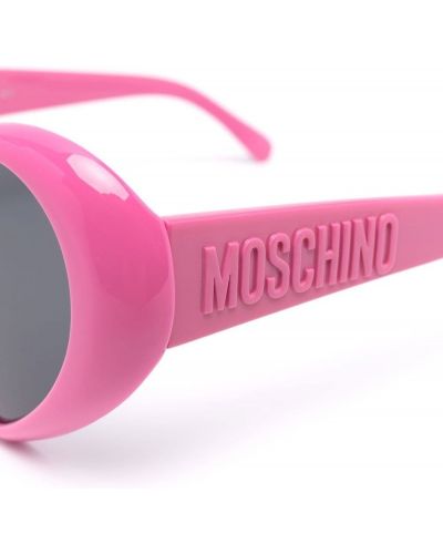 Okulary przeciwsłoneczne w serca Moschino Eyewear różowe