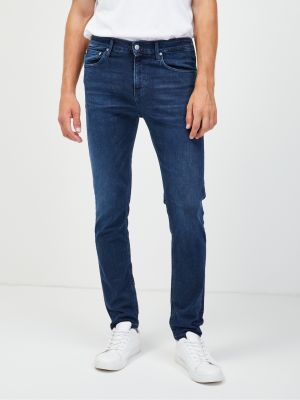 Priliehavé skinny fit džínsy Calvin Klein modrá