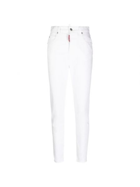 Skinny jeans Dsquared2 weiß