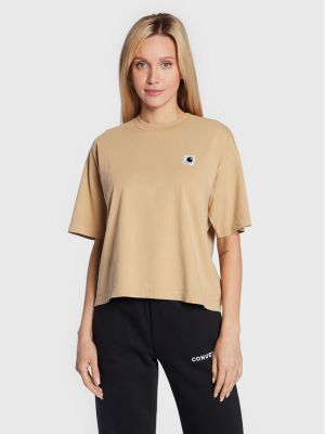 T-shirt large Carhartt Wip beige