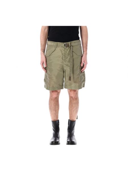 Nylon shorts Sacai grün