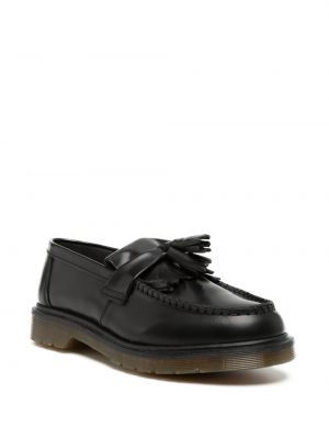 Kožené loafers Dr. Martens černé