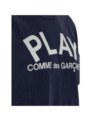 Camiseta Comme Des Garçons Play azul