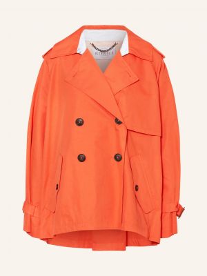Dwurzędowy płaszcz Blonde No.8 pomarańczowy
