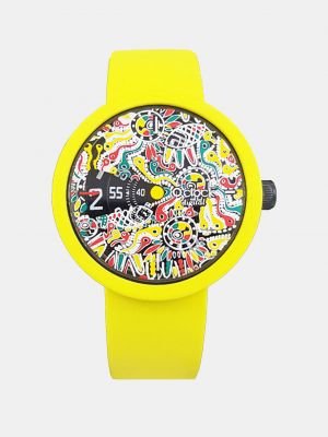 Zegarek O Clock, żółty