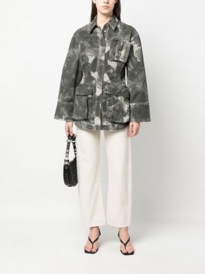 Jacke mit print mit camouflage-print Blumarine