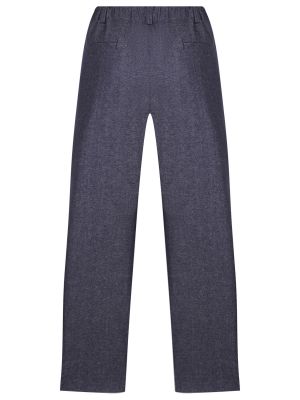 Шерстяные брюки Giorgio Armani синие