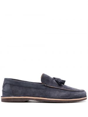 Loafers med slip-on Brunello Cucinelli blå