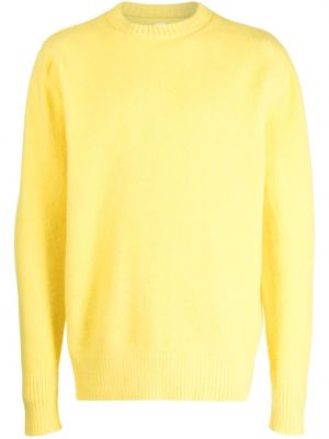 Sweter wełniany Oamc żółty