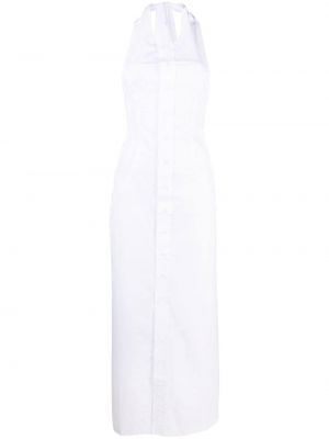 Памучна рокля Talia Byre бяло