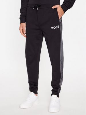 Pantaloni sport Boss negru