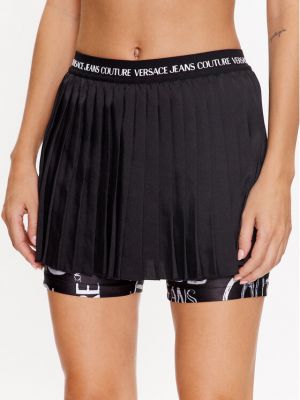 Дънкови шорти Versace Jeans Couture черно