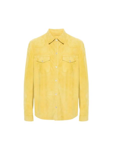 Koszula Salvatore Santoro żółta