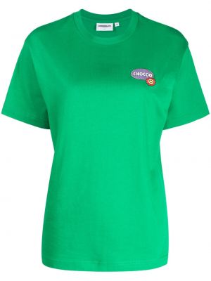 T-shirt con stampa Chocoolate verde