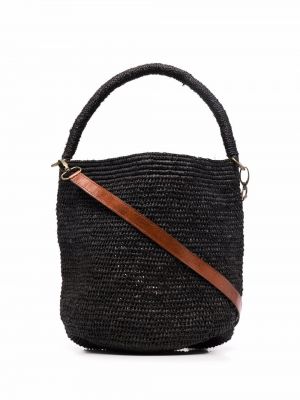 Плетени шопинг чанта Ibeliv черно