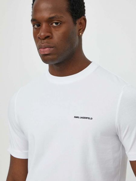 Koszulka Karl Lagerfeld biała