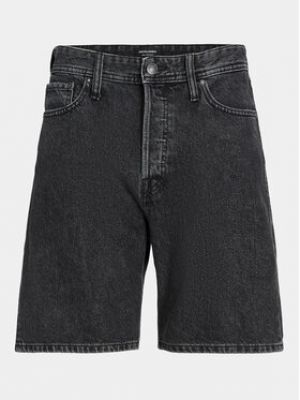 Shorts en jean large Jack&jones noir