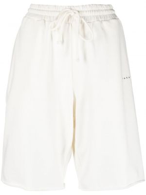 Kratke hlače s potiskom Lardini bela