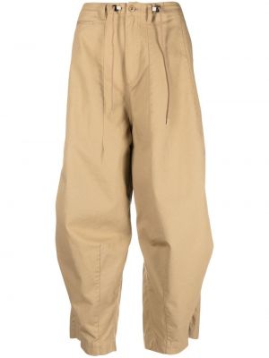 Pantalon cargo en coton avec poches Needles
