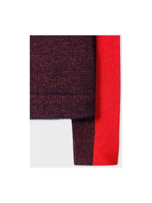 Sweter z alpaki Ps By Paul Smith czerwony