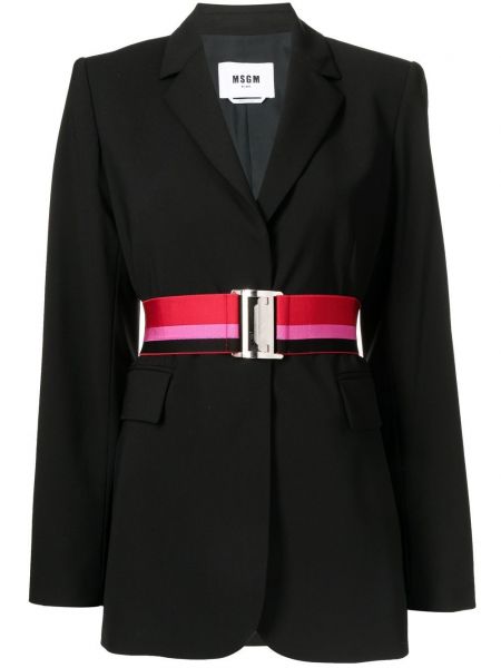 Lang blazer Msgm svart