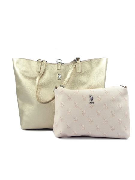 Shopper handtasche mit taschen U.s. Polo Assn. pink
