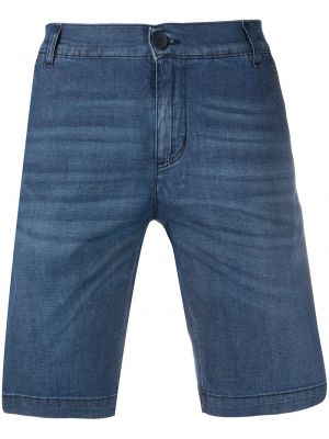 Shorts di jeans Karl Lagerfeld blu