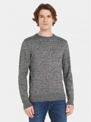 Sweter z kaszmiru bawełniany Tommy Hilfiger szary