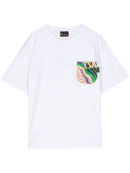 Kokvilnas t-krekls Mauna Kea balts