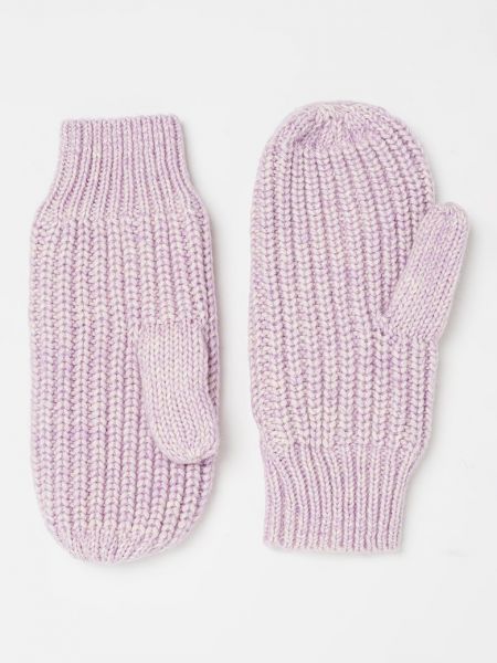 Трикотажные перчатки Esprit фиолетовые