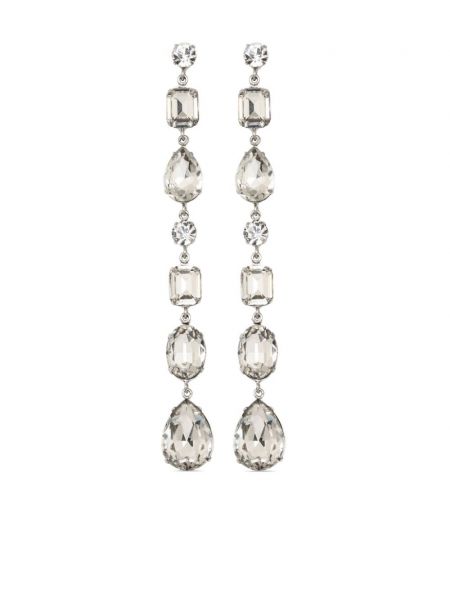 Boucles d'oreilles en argent en cristal Jennifer Behr argenté