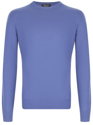 Кашемировый свитер Loro Piana синий