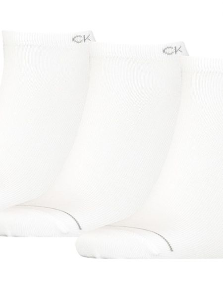 Хлопковые носки Calvin Klein белые